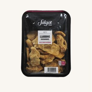 Salgot Chicharrones (fried pork scratchings), tray 150 gr