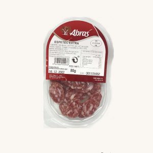 Abras Espetec extra, from Girona, pre-sliced 80 gr