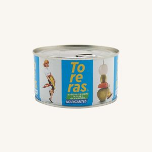 Toreras Kimbo Banderillas (skewer) non-spicy in olive oil, with natural anchovy, can 120g drained main